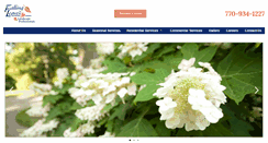Desktop Screenshot of fallingleaveslawncare.com